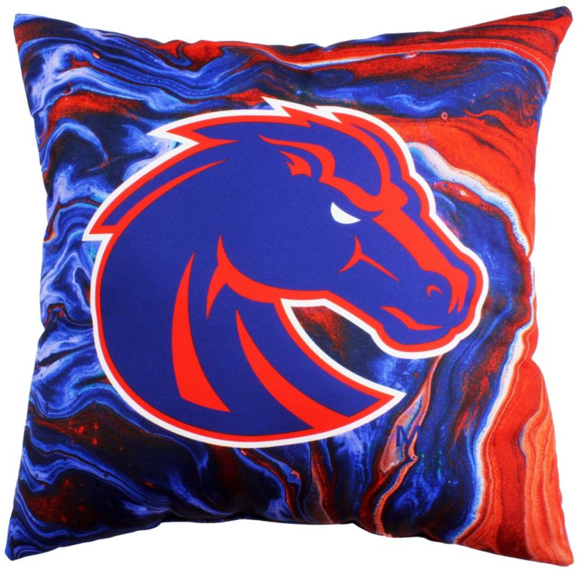 NCAA Boise State Broncos 2 Sided Color Swept Decorative Pillow