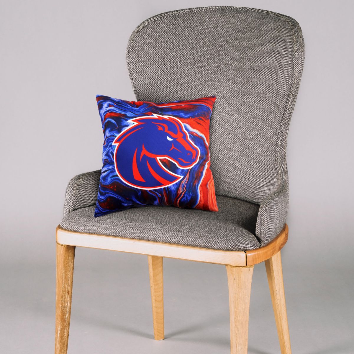 NCAA Boise State Broncos 2 Sided Color Swept Decorative Pillow