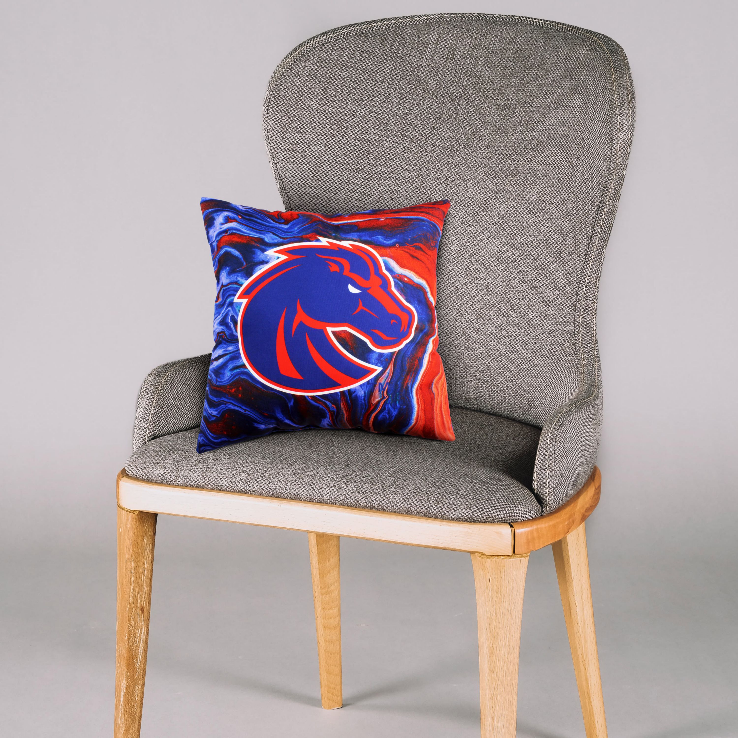 NCAA Boise State Broncos 2 Sided Color Swept Decorative Pillow