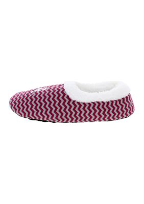 NCAA Alabama Crimson Tide Chevron Slip On Slippers