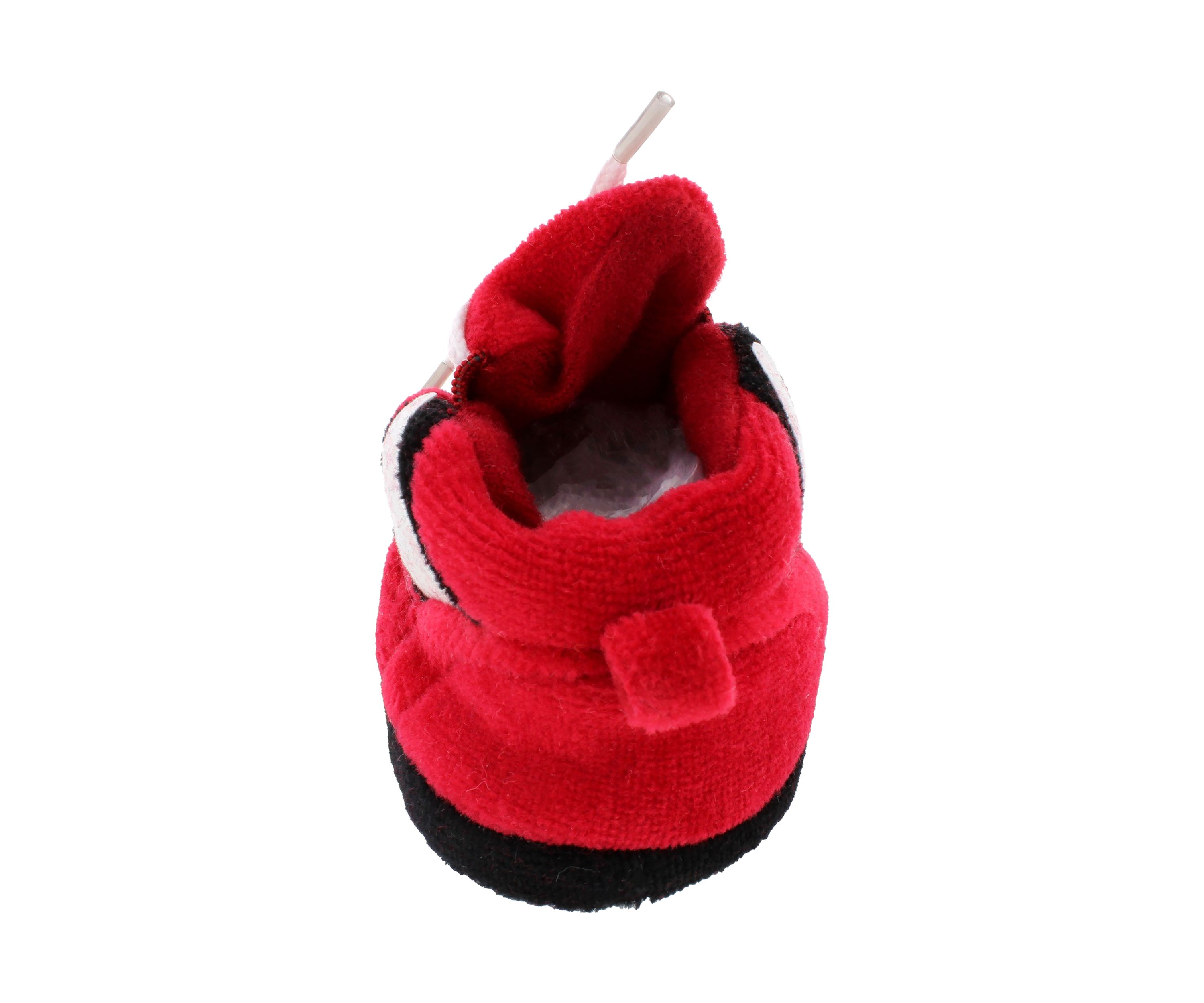 NCAA Arkansas Razorbacks Cute Baby Sneaker Slippers