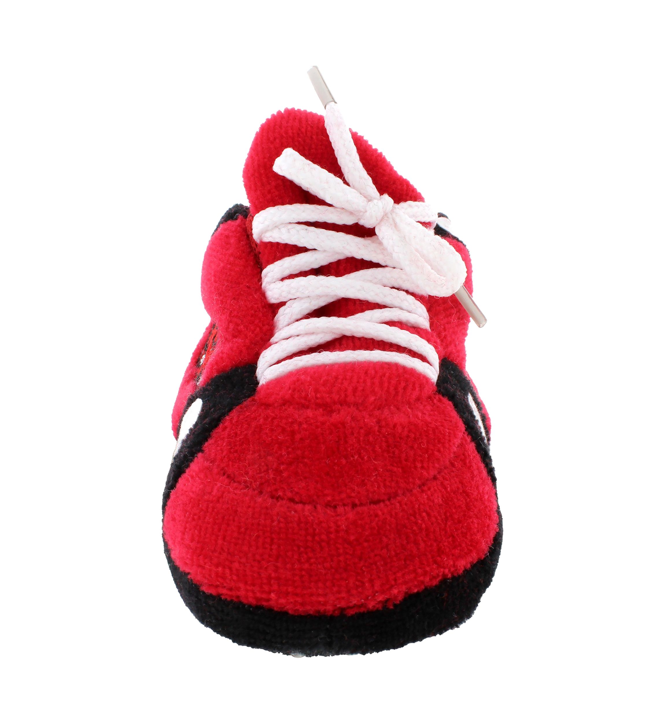 NCAA Arkansas Razorbacks Cute Baby Sneaker Slippers