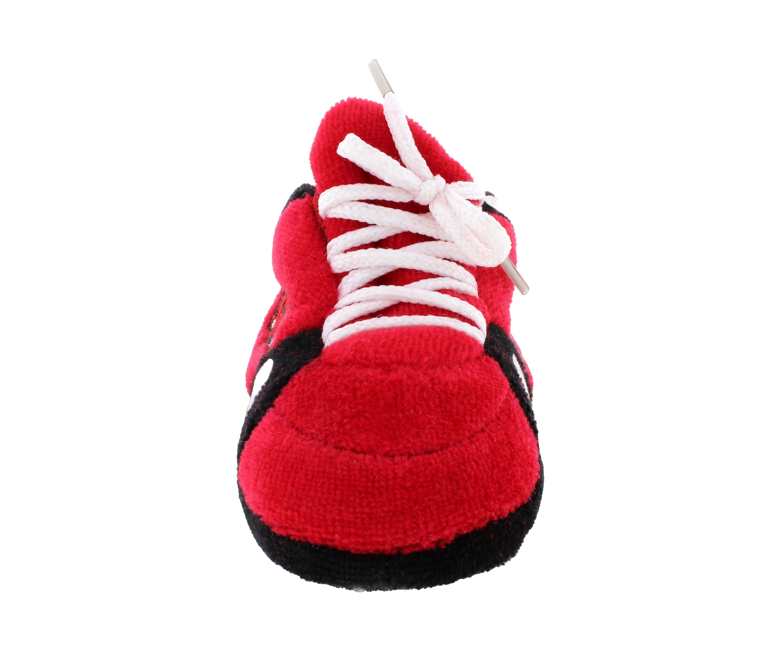 NCAA Arkansas Razorbacks Cute Baby Sneaker Slippers