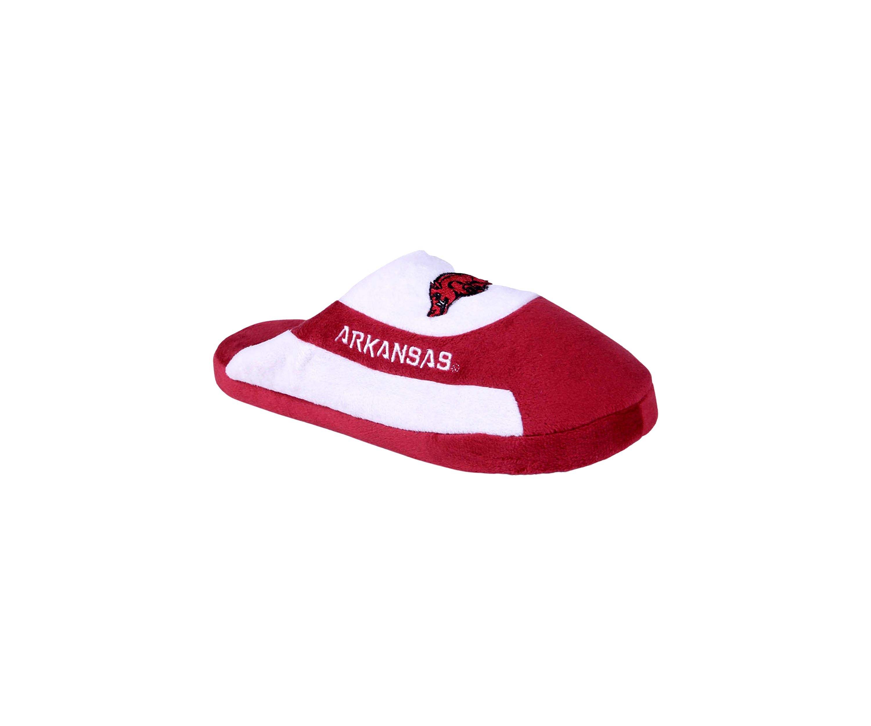 NCAA Arkansas Razorbacks Low Pro Stripe Slip On Slippers