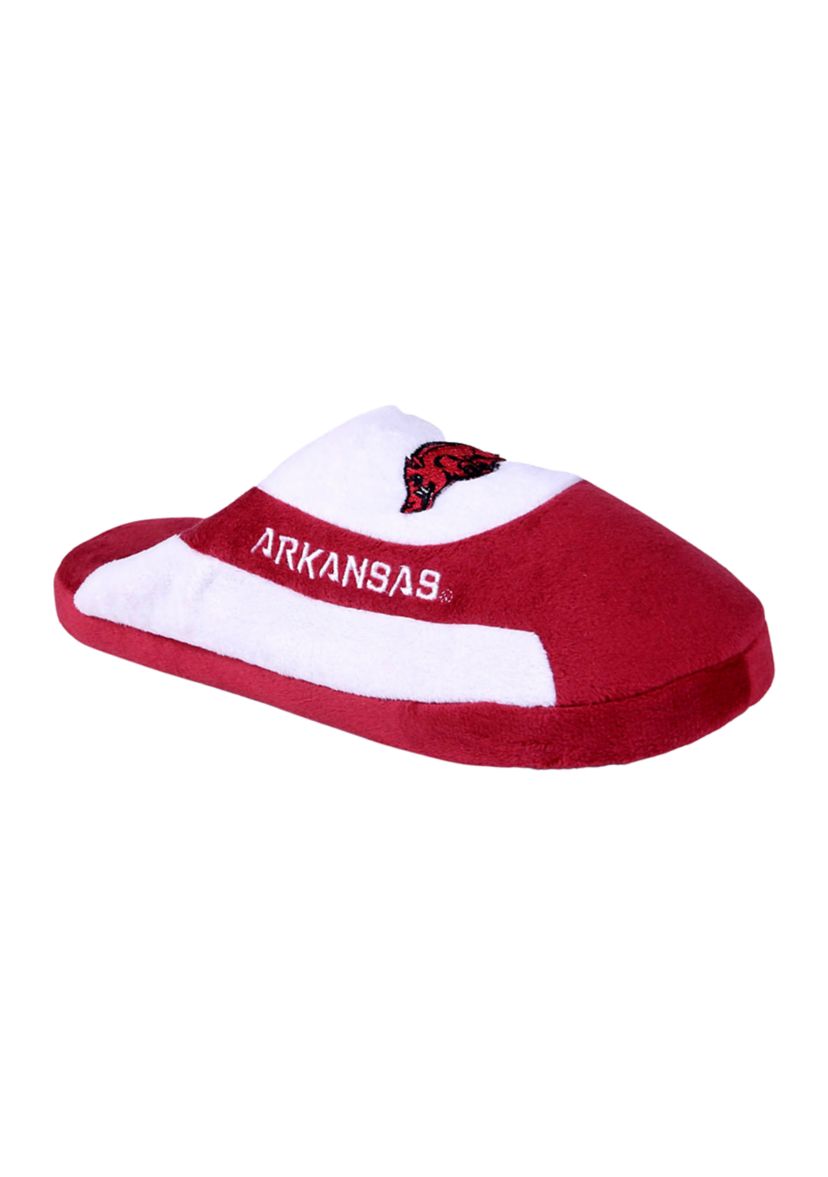NCAA Arkansas Razorbacks Low Pro Stripe Slip On Slippers