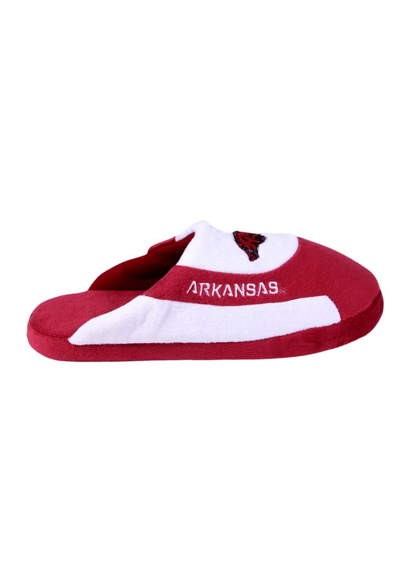NCAA Arkansas Razorbacks Low Pro Stripe Slip On Slippers