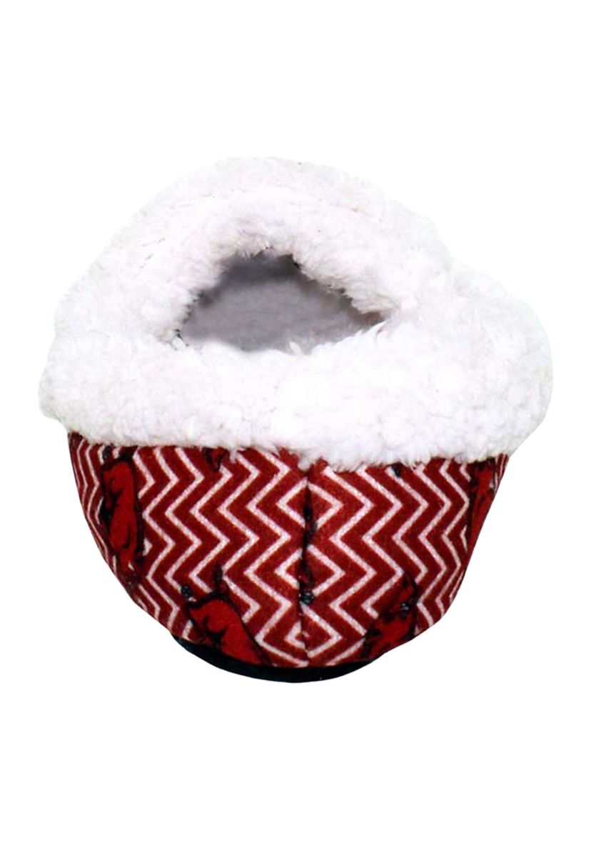 NCAA Arkansas Razorbacks Chevron Slip On Slippers