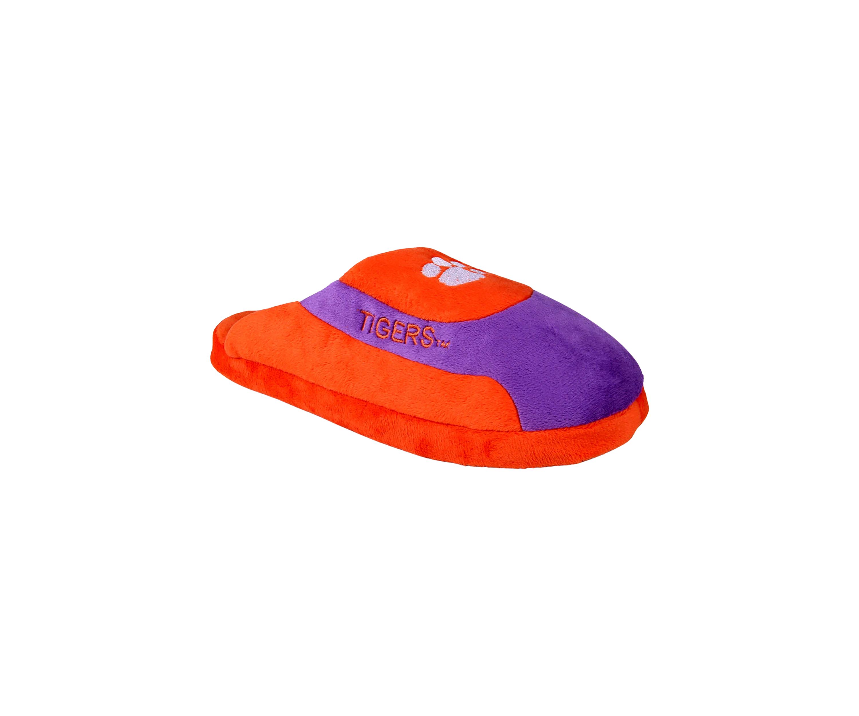 NCAA Clemson Tigers Low Pro Stripe Slip On Slippers