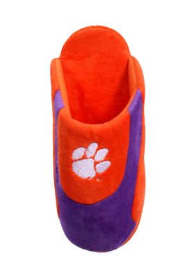 NCAA Clemson Tigers Low Pro Stripe Slip On Slippers