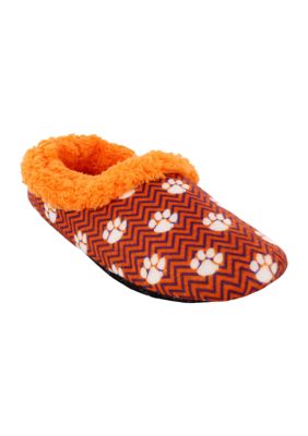 NCAA Clemson Tigers Chevron Slip On Slippers