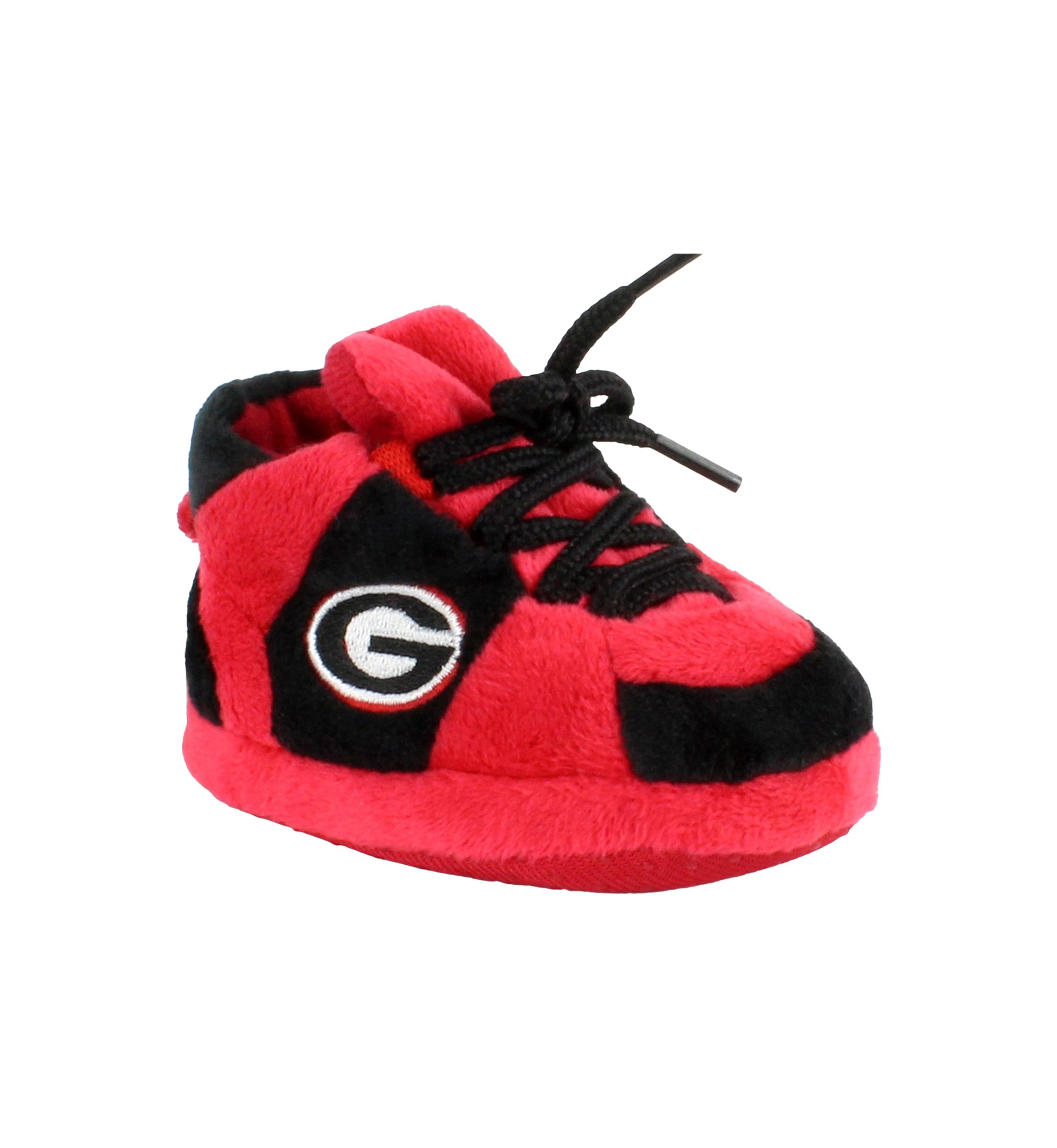 NCAA Georgia Bulldogs Cute Baby Sneaker Slippers