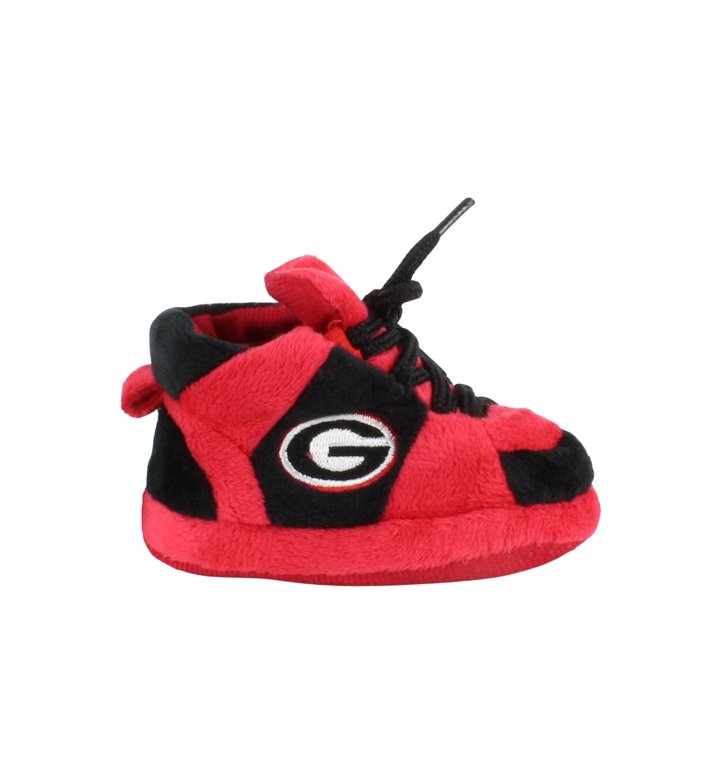 NCAA Georgia Bulldogs Cute Baby Sneaker Slippers