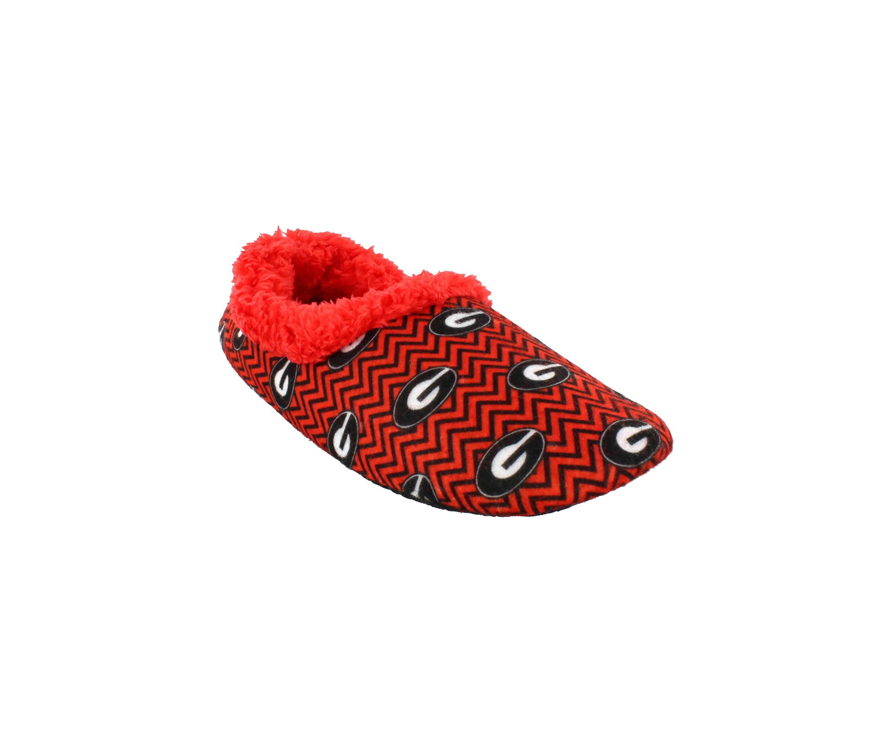 NCAA Georgia Bulldogs Chevron Slip On Slippers