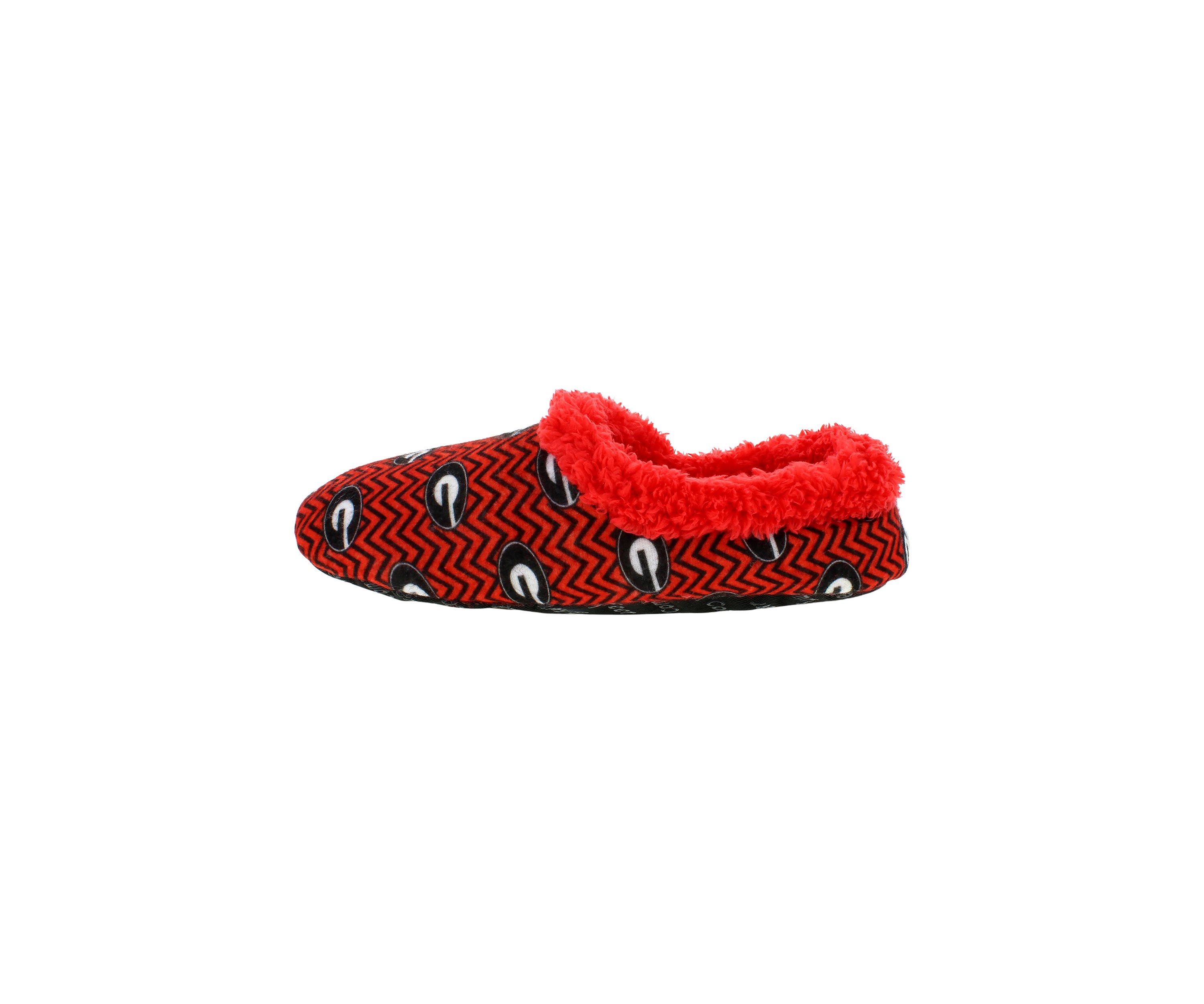 NCAA Georgia Bulldogs Chevron Slip On Slippers