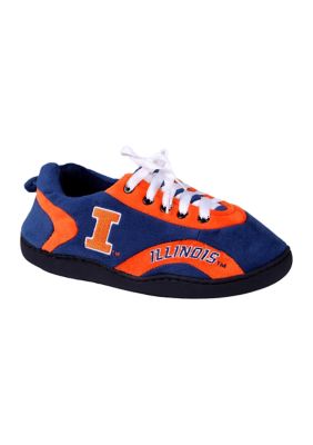 Comfy Feet NCAA Illinois Fighting Illini All Around Indoor Outdoor Slippers, Small -  0697924904400