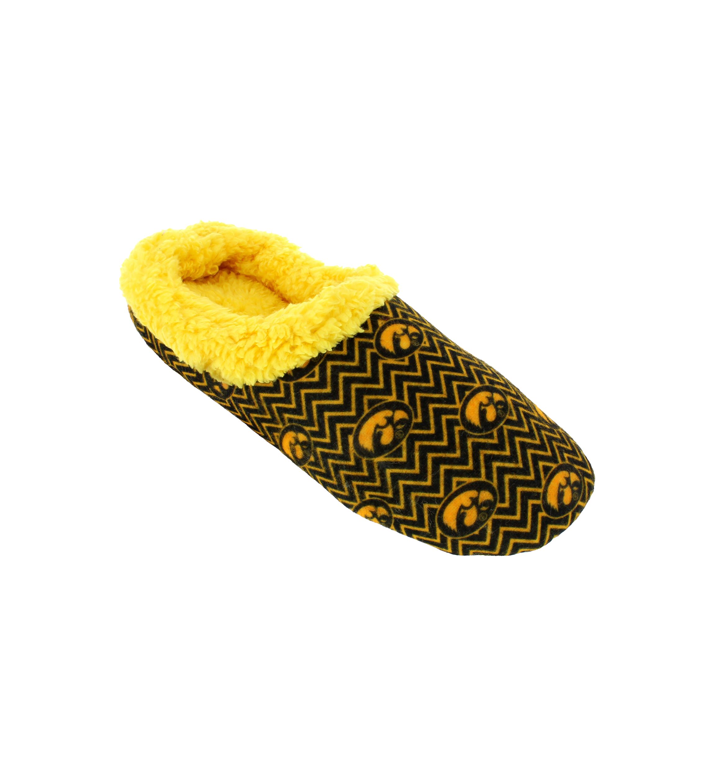 NCAA Iowa Hawkeyes Chevron Slip On Slippers
