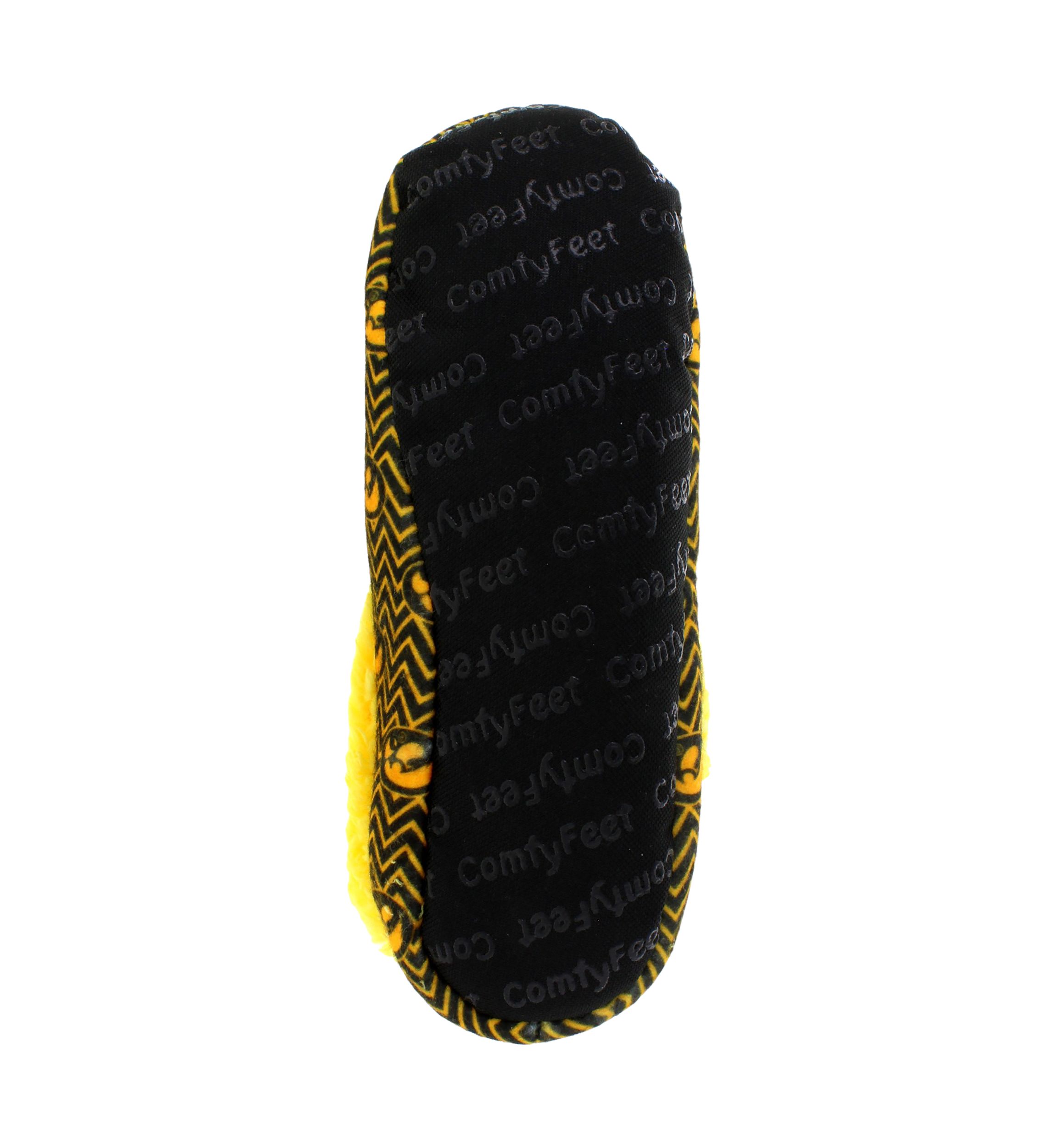 NCAA Iowa Hawkeyes Chevron Slip On Slippers