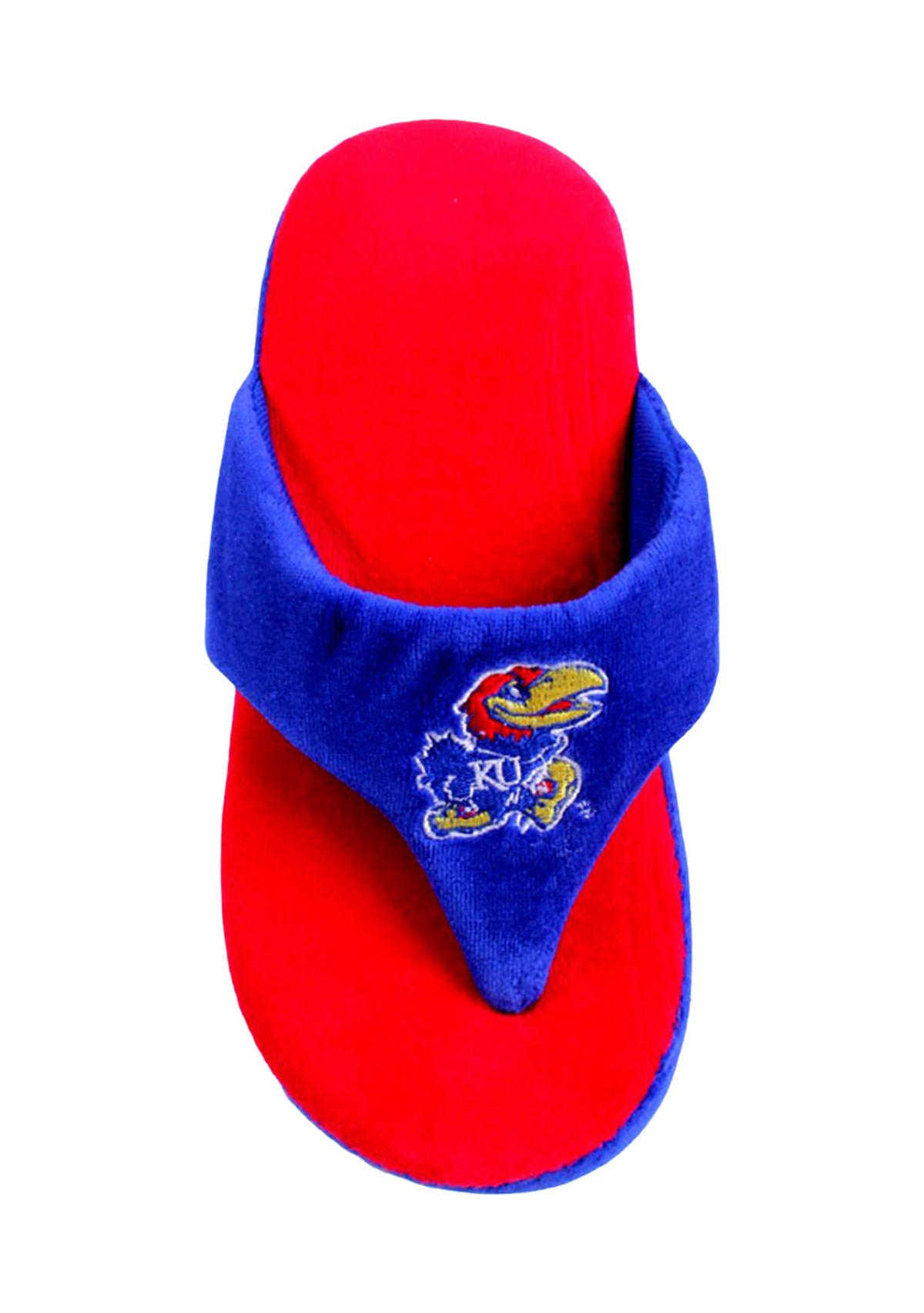 NCAA Kansas Jayhawks Comfy Flop Slippers