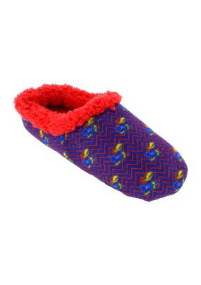 NCAA Kansas Jayhawks Chevron Slip On Slippers