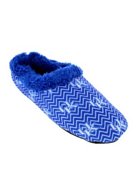 NCAA Kentucky Wildcats Chevron Slip On Slippers