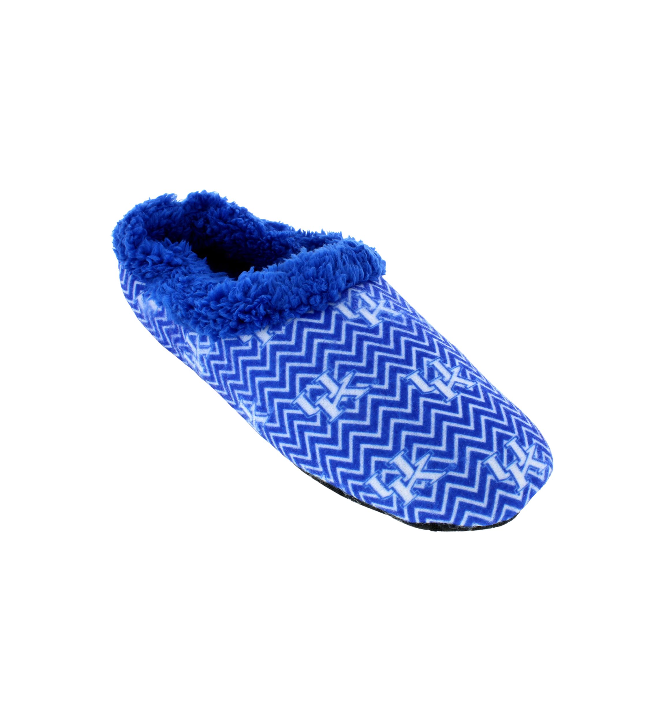 NCAA Kentucky Wildcats Chevron Slip On Slippers