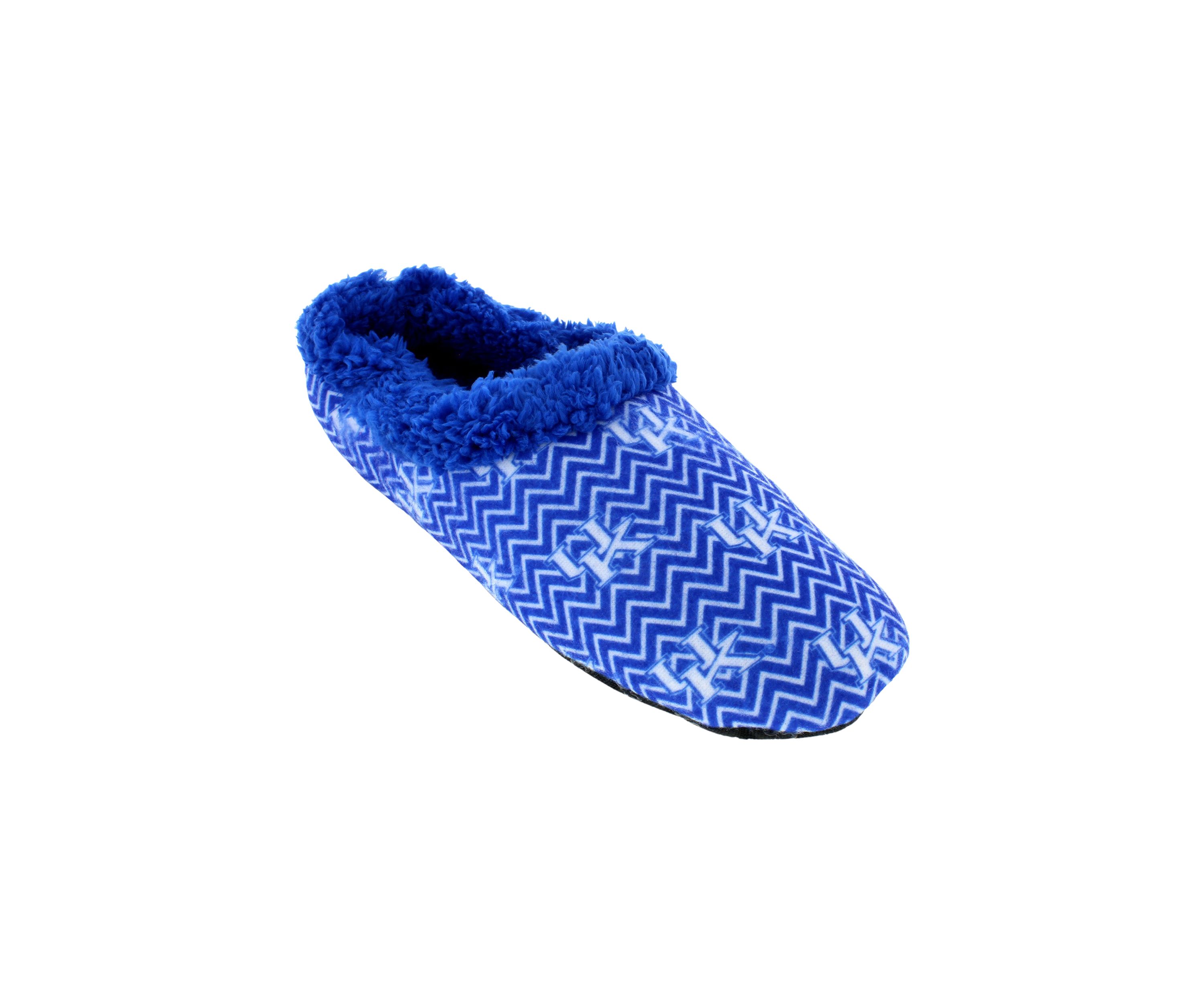 NCAA Kentucky Wildcats Chevron Slip On Slippers
