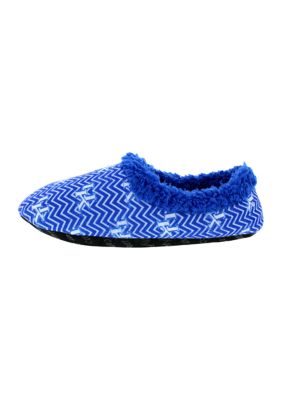 NCAA Kentucky Wildcats Chevron Slip On Slippers