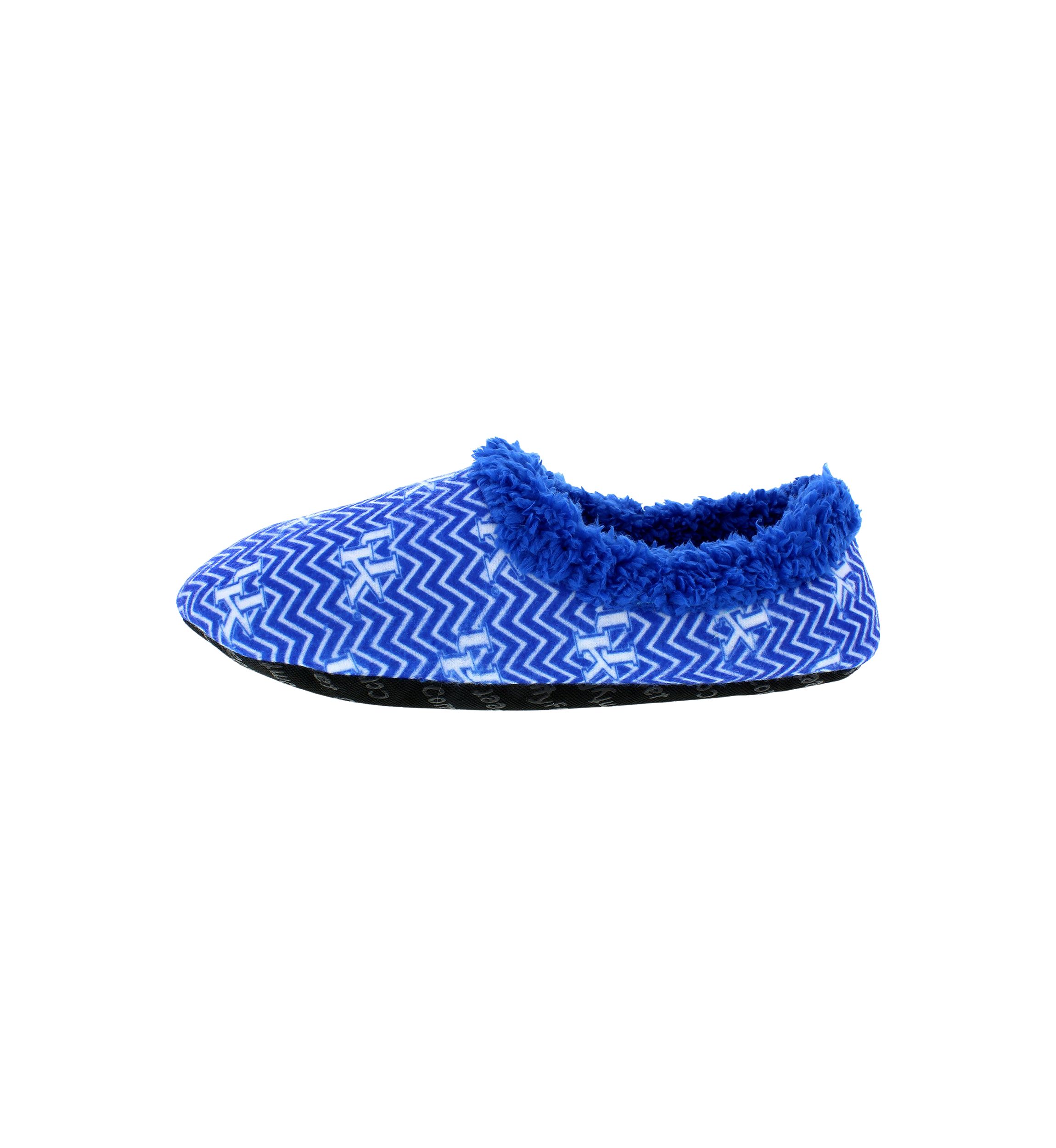 NCAA Kentucky Wildcats Chevron Slip On Slippers