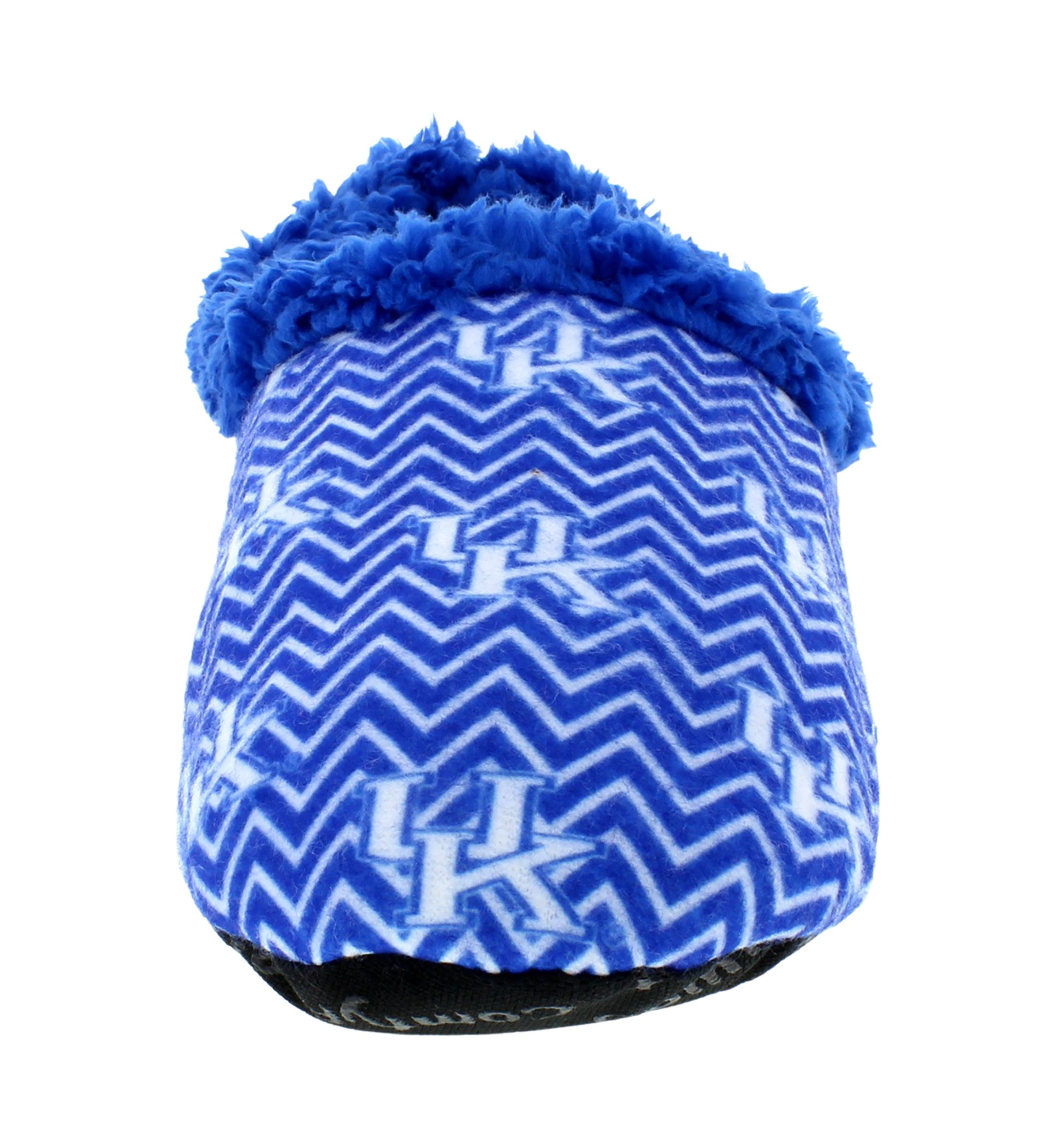 NCAA Kentucky Wildcats Chevron Slip On Slippers