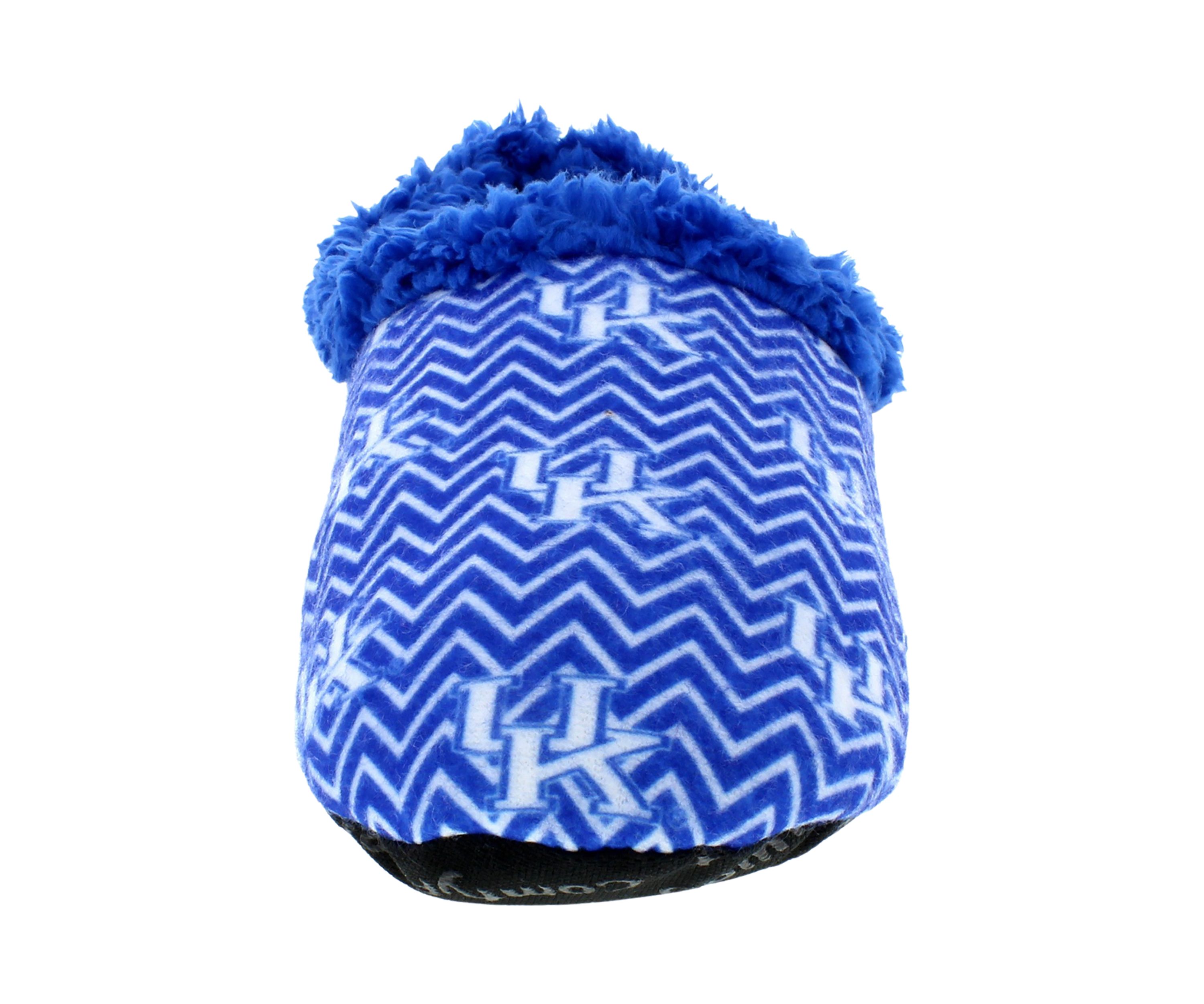 NCAA Kentucky Wildcats Chevron Slip On Slippers