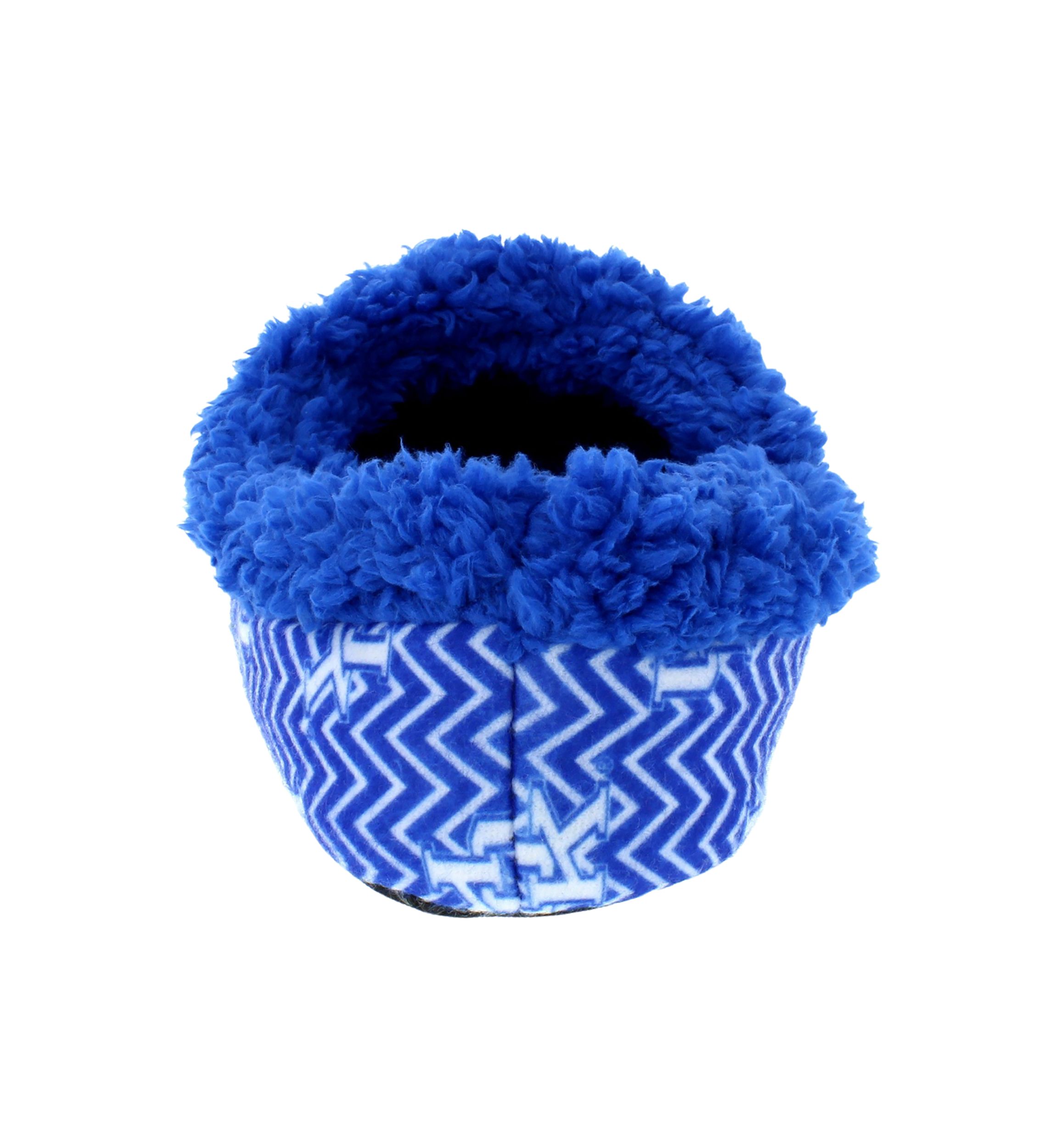 NCAA Kentucky Wildcats Chevron Slip On Slippers
