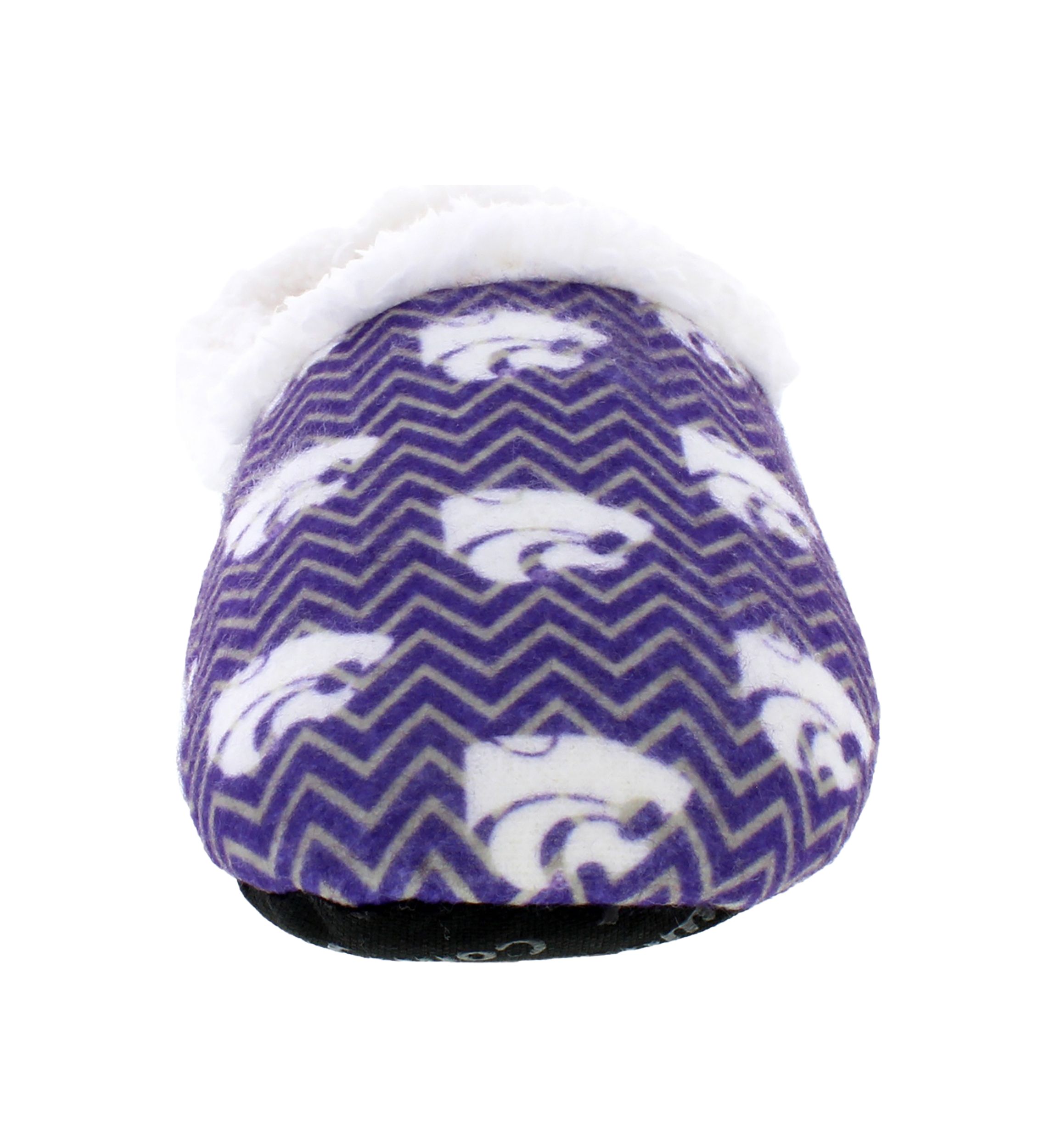 NCAA Kansas State Wildcats Chevron Slip On Slippers