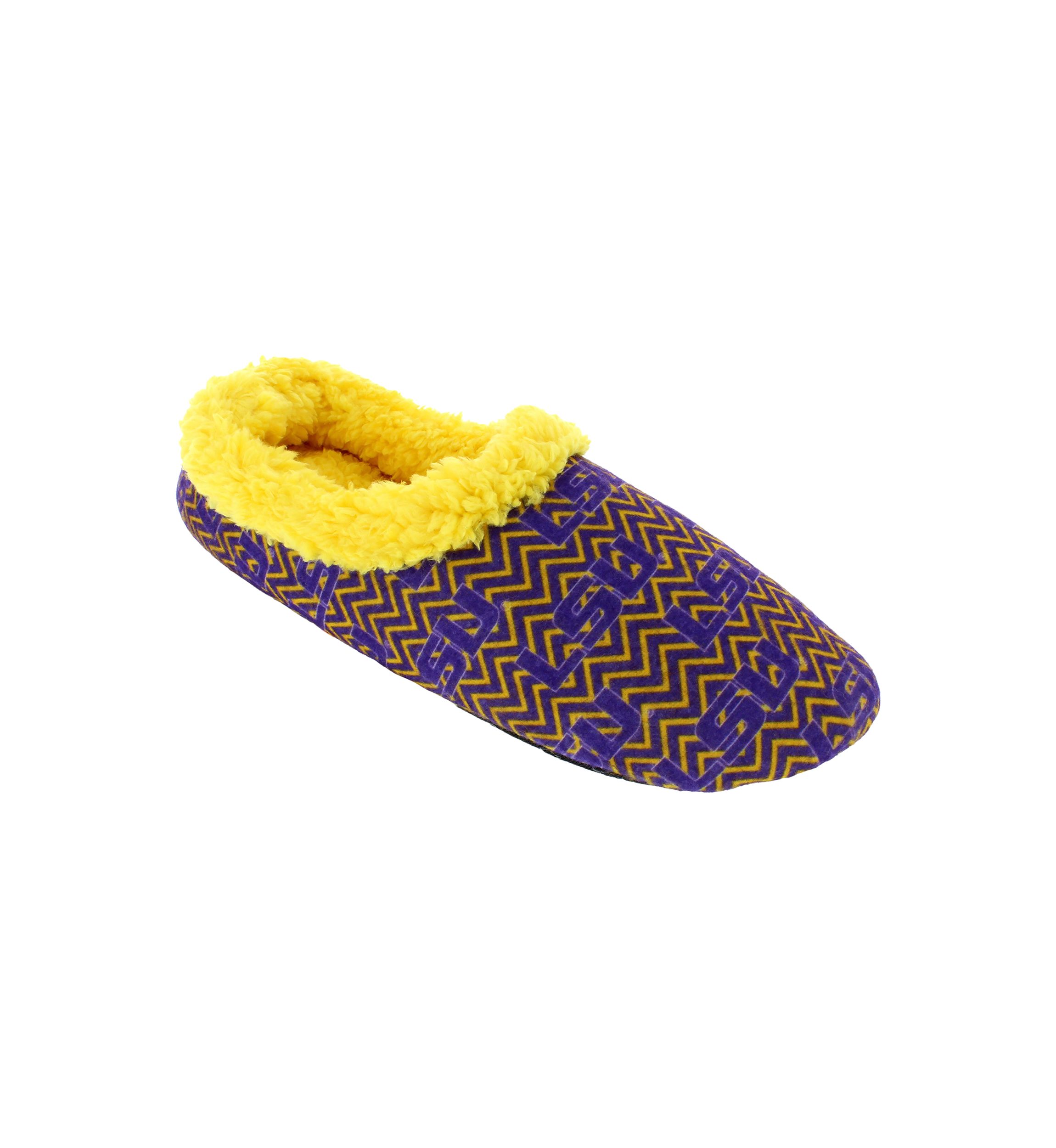 NCAA LSU Tigers Chevron Slip On Slippers