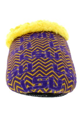 NCAA LSU Tigers Chevron Slip On Slippers