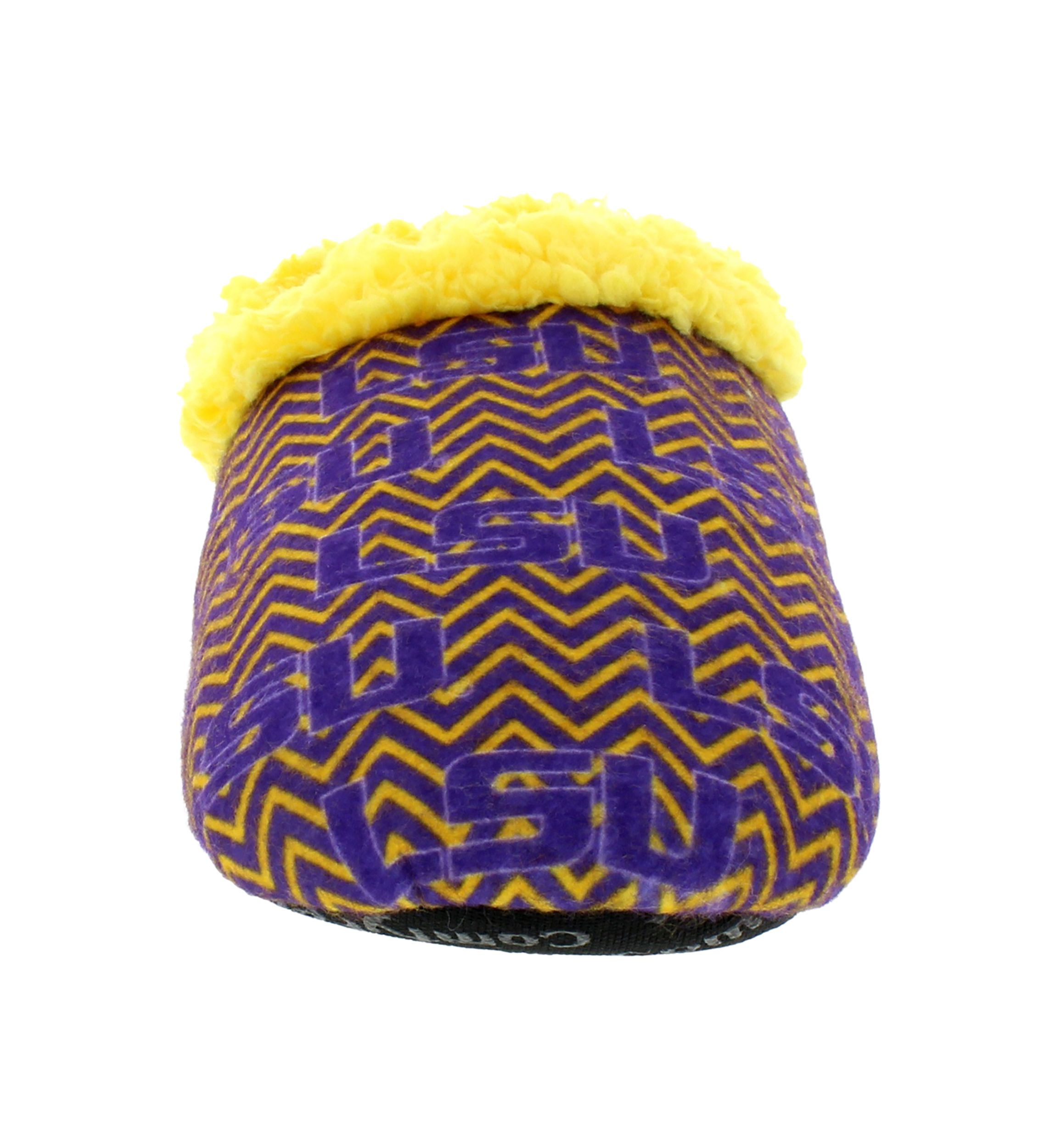 NCAA LSU Tigers Chevron Slip On Slippers