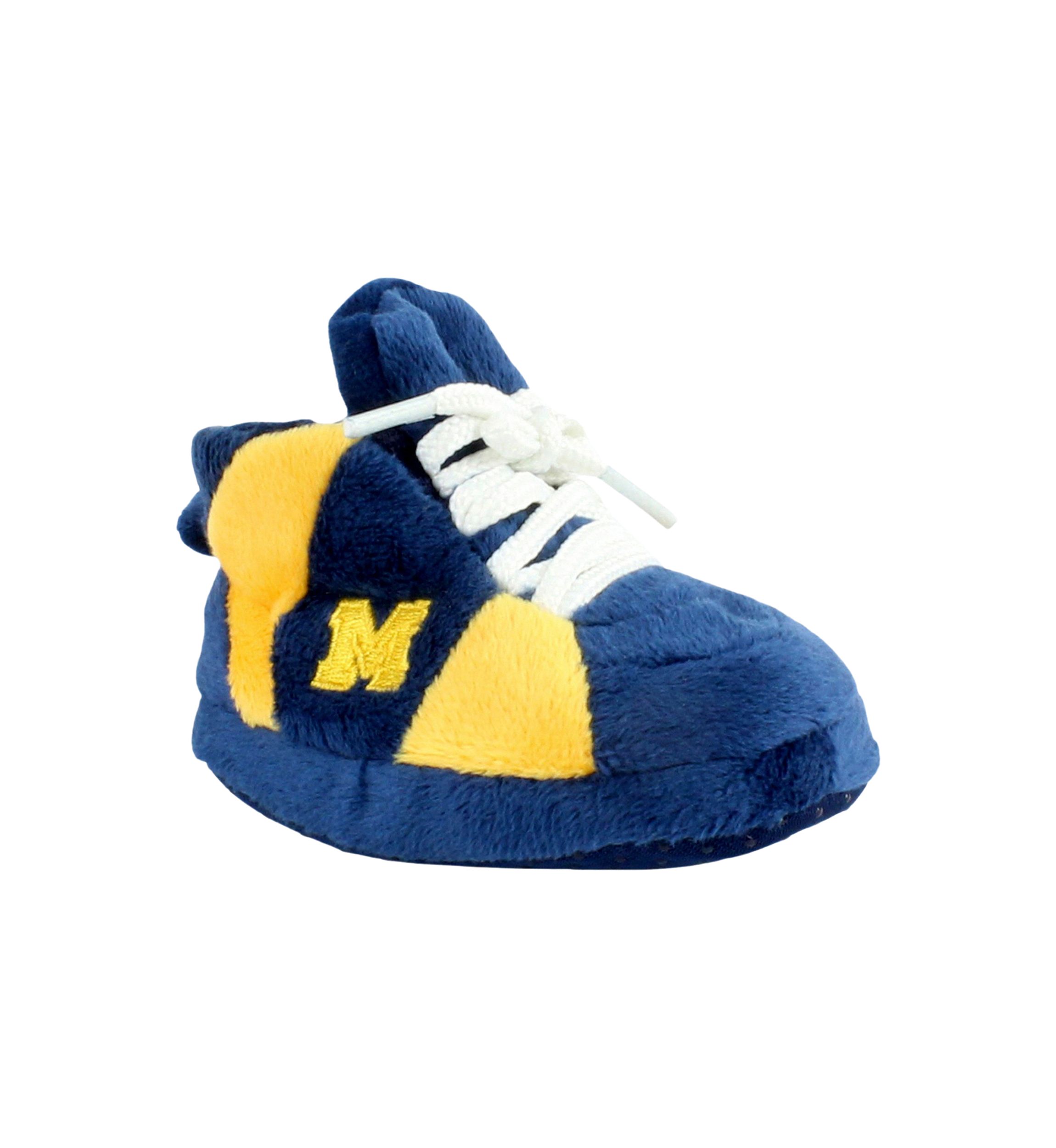 NCAA Michigan Wolverines Cute Baby Sneaker Slippers