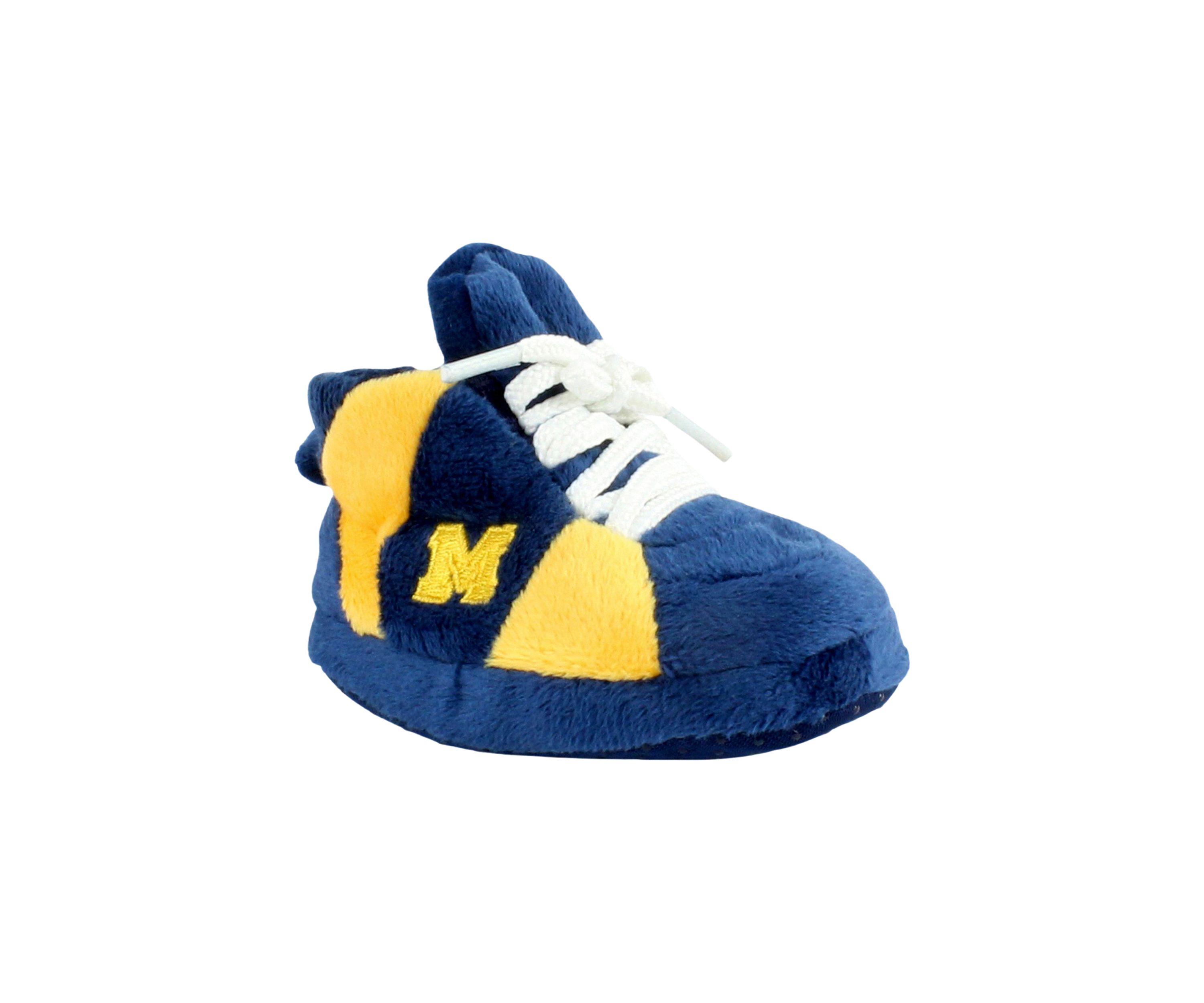 NCAA Michigan Wolverines Cute Baby Sneaker Slippers