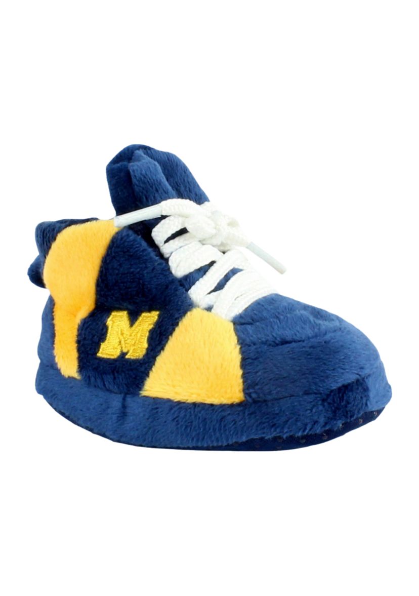 NCAA Michigan Wolverines Cute Baby Sneaker Slippers