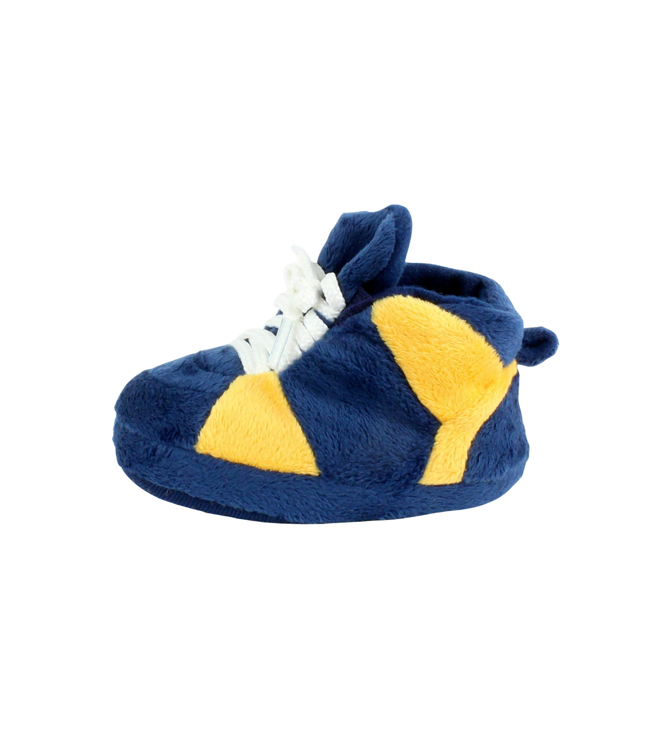 NCAA Michigan Wolverines Cute Baby Sneaker Slippers