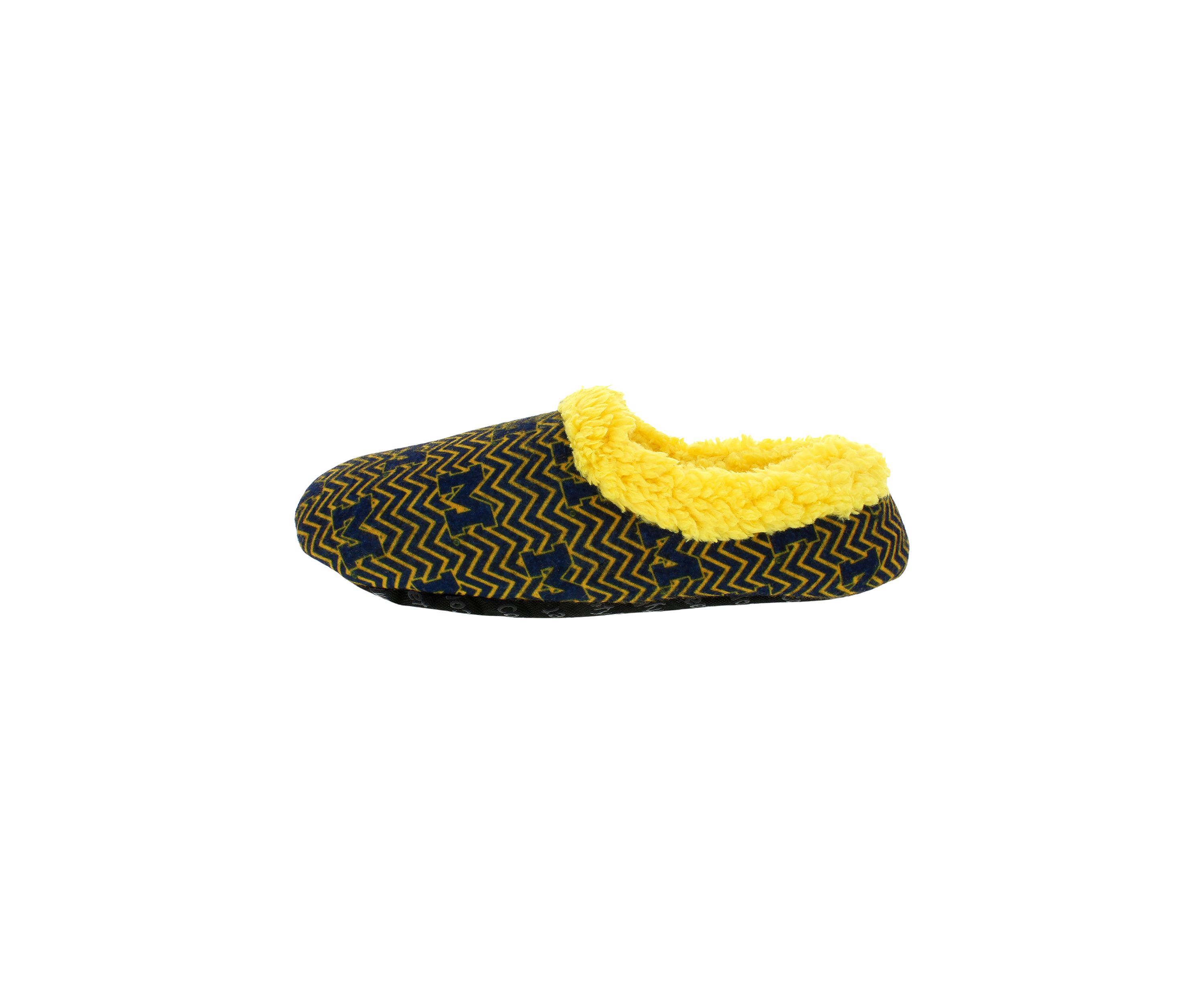 NCAA Michigan Wolverines Chevron Slip On Slippers