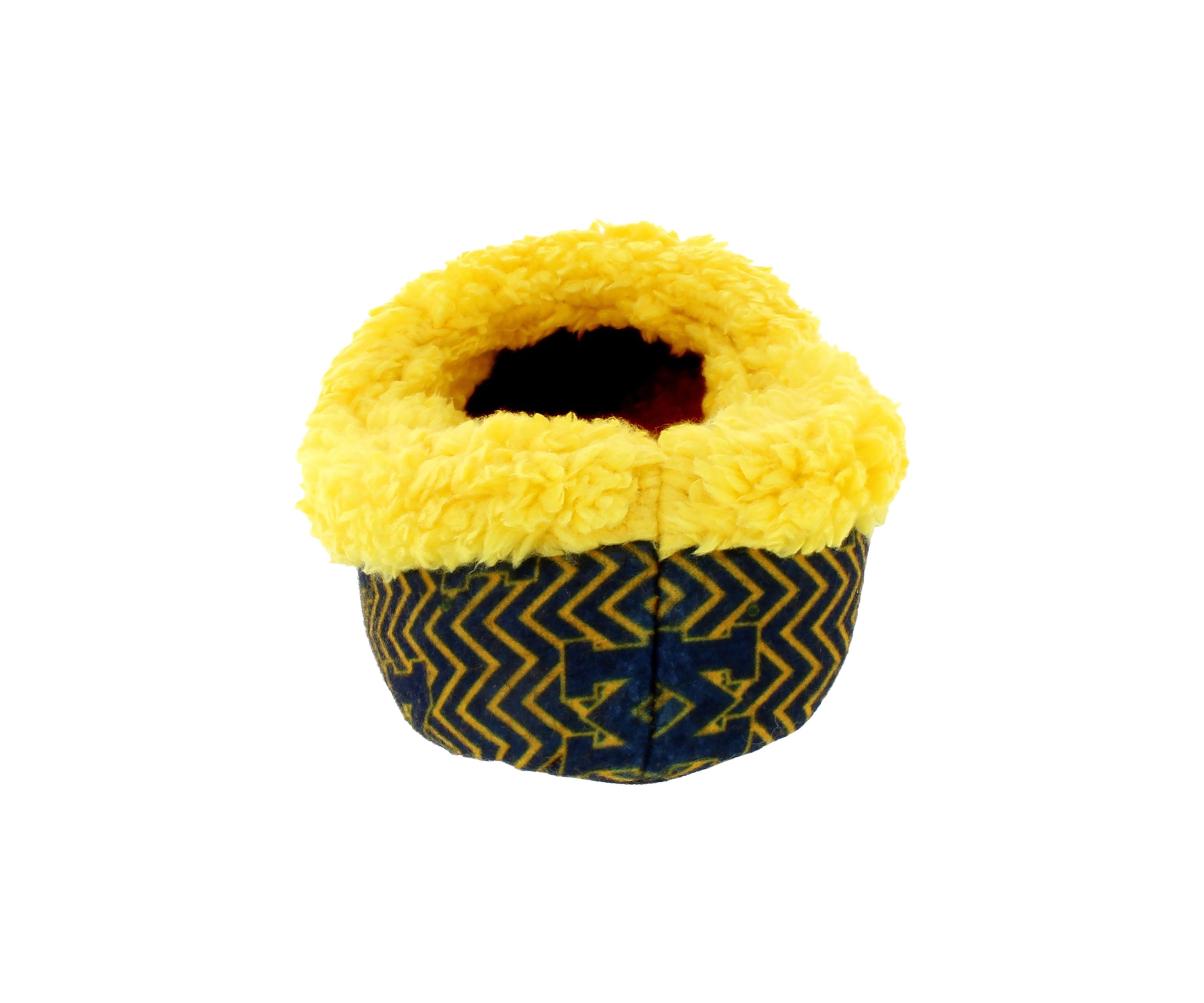 NCAA Michigan Wolverines Chevron Slip On Slippers