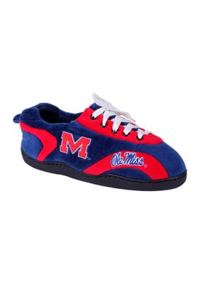 Comfy Feet NCAA Ole Miss Rebels Low Pro Stripe Slip on Slippers, Small