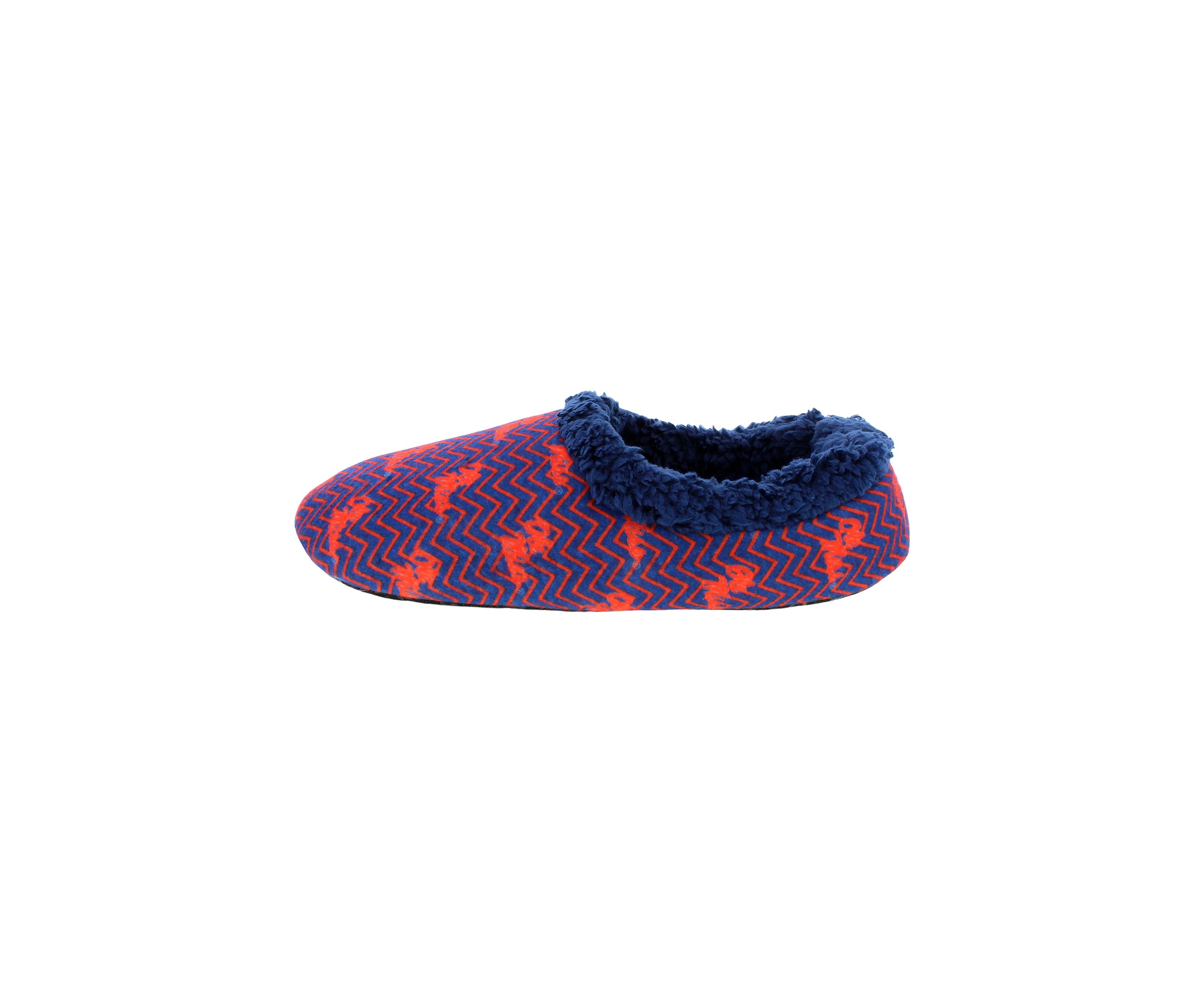 NCAA Ole Miss Rebels Chevron Slip On Slippers