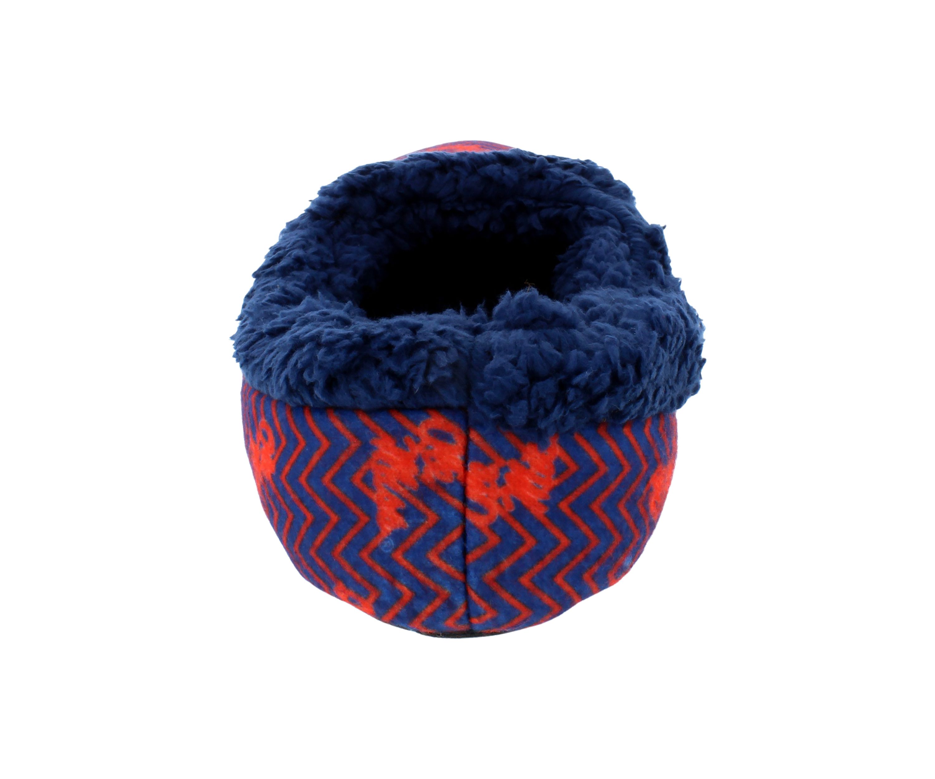 NCAA Ole Miss Rebels Chevron Slip On Slippers