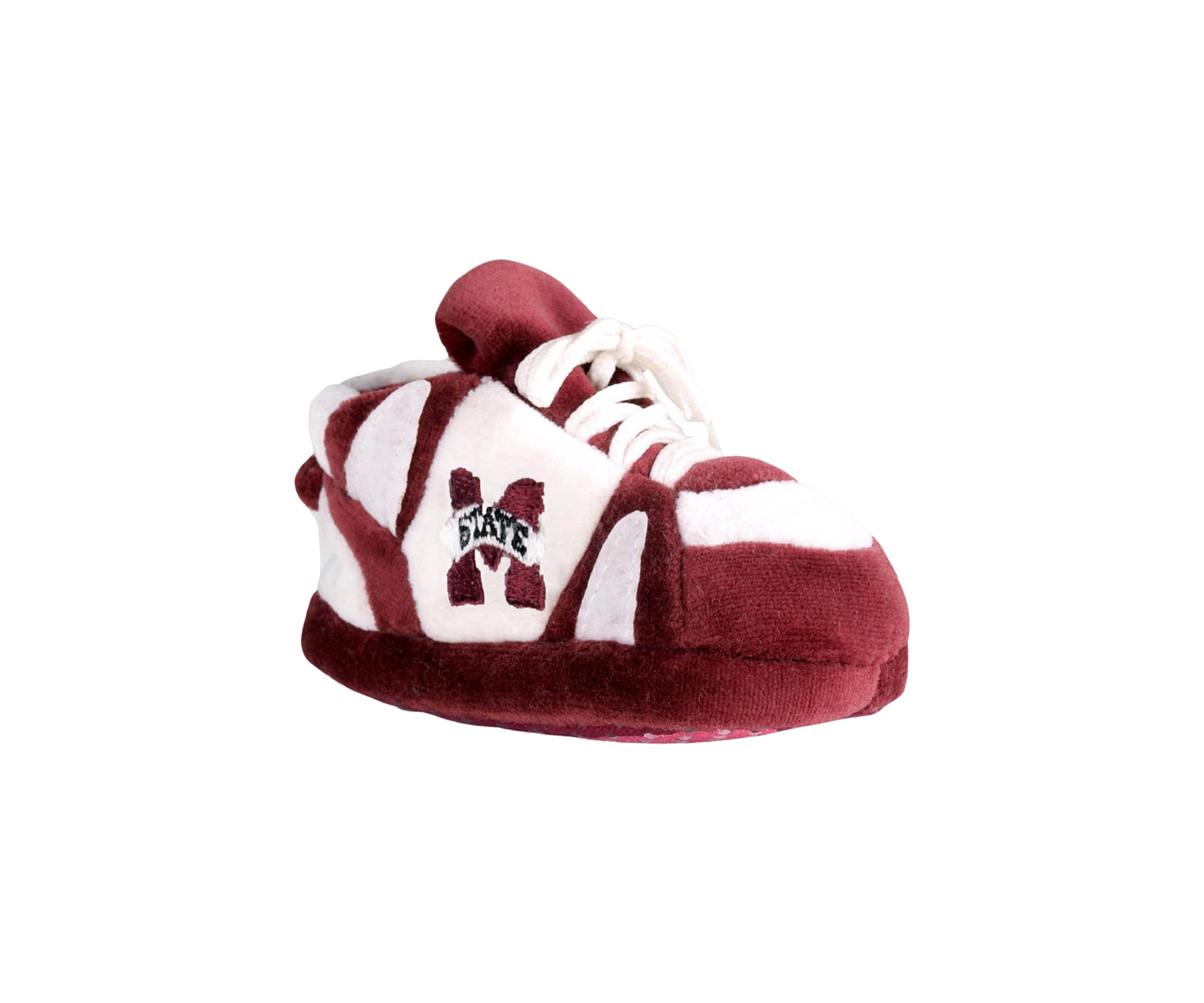 NCAA Mississippi State Bulldogs Cute Baby Sneaker Slippers