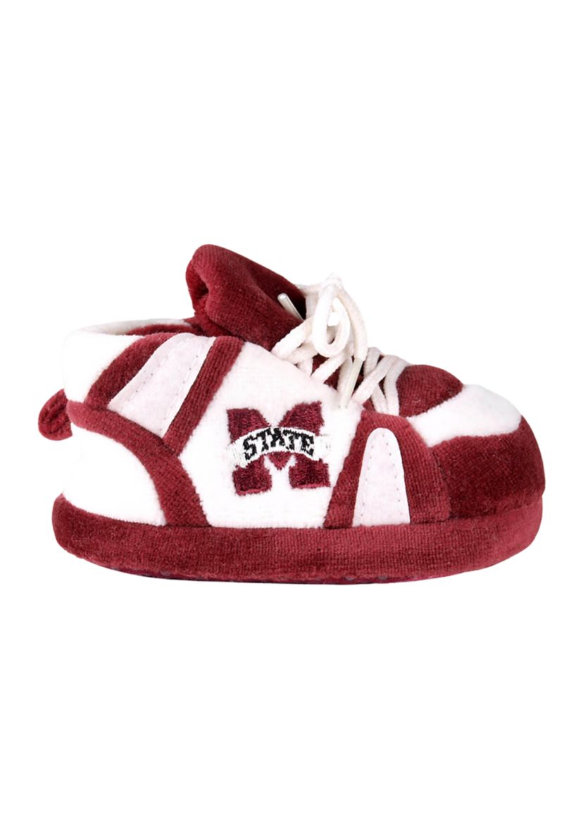 NCAA Mississippi State Bulldogs Cute Baby Sneaker Slippers