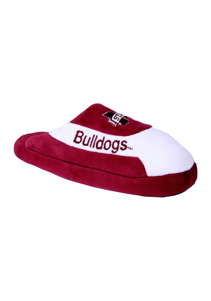 NCAA Mississippi State Bulldogs Low Pro Stripe Slip On Slippers
