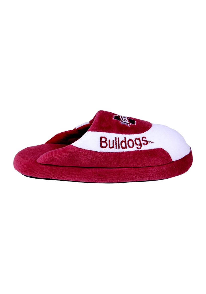 NCAA Mississippi State Bulldogs Low Pro Stripe Slip On Slippers