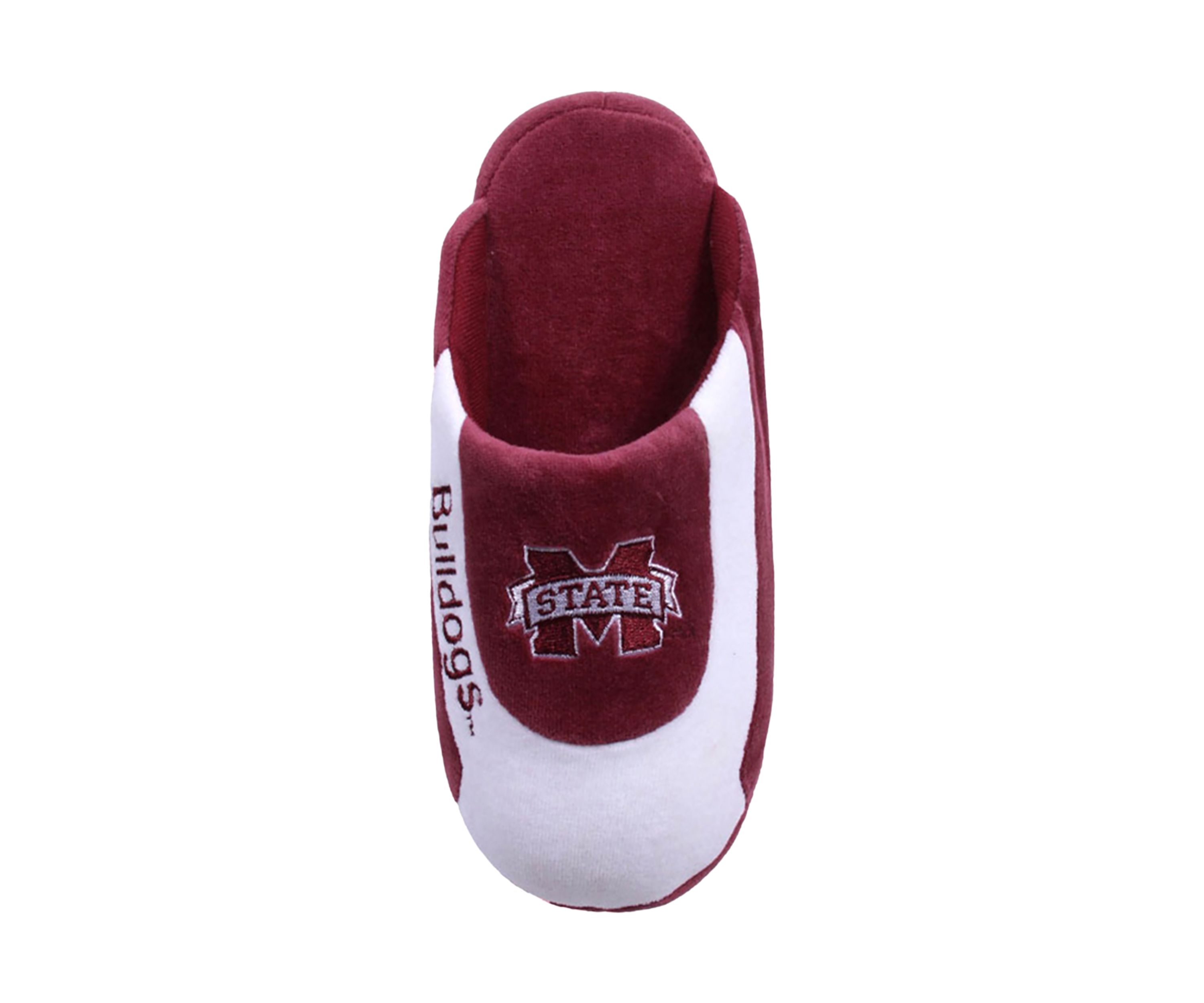 NCAA Mississippi State Bulldogs Low Pro Stripe Slip On Slippers