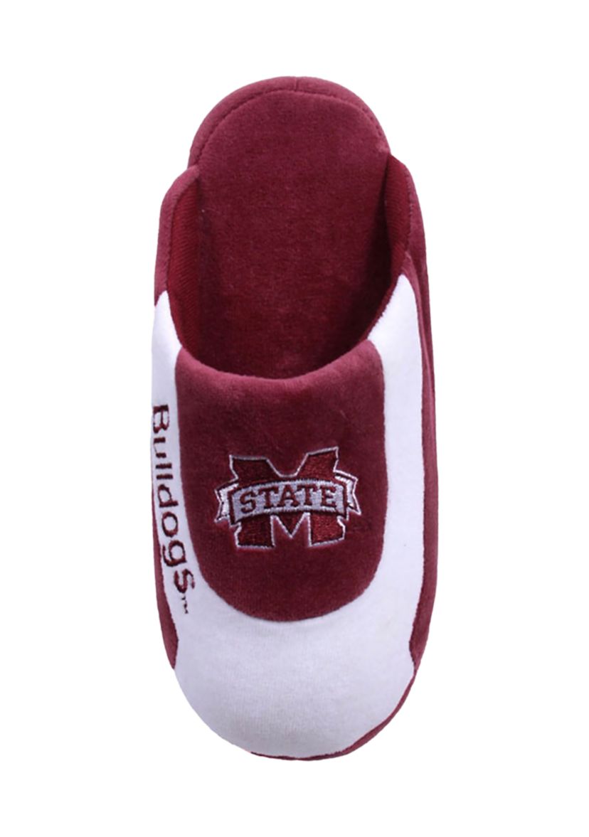 NCAA Mississippi State Bulldogs Low Pro Stripe Slip On Slippers